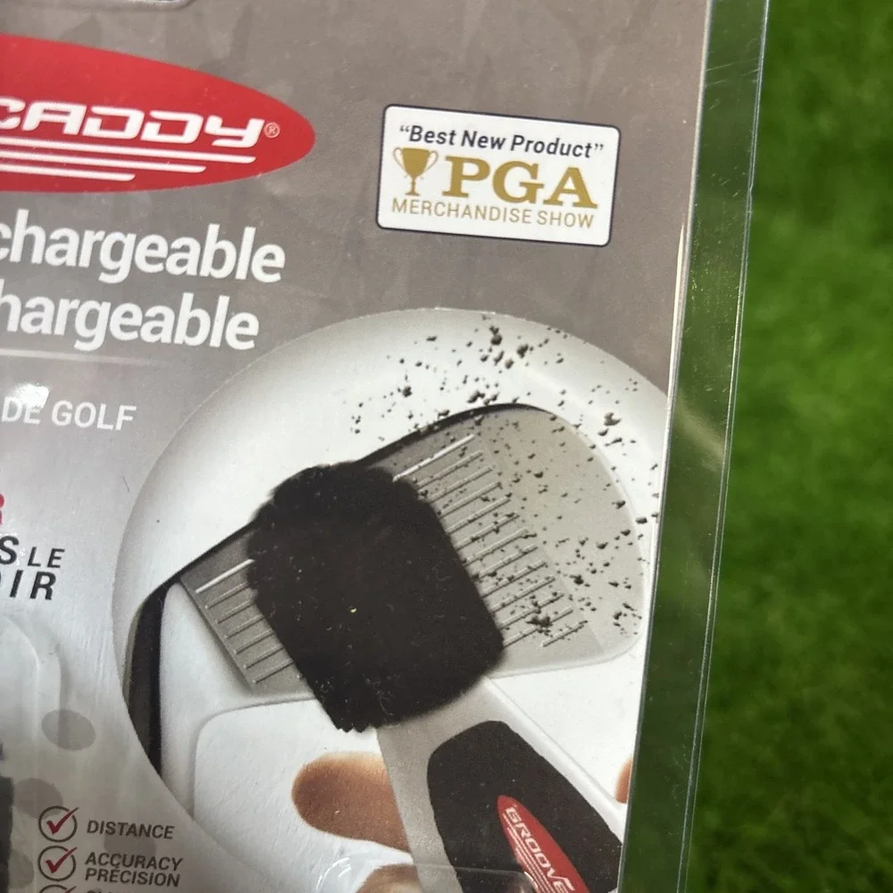 GROOVE CADDY ' G2 GOLF CLUB CLEANER MOTORIZED PGA BEST NEW Great‎ Gift!